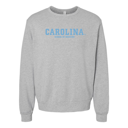 Bella+Canvas Sponge Fleece Classic Crewneck Sweatshirt -- Athletic Heather