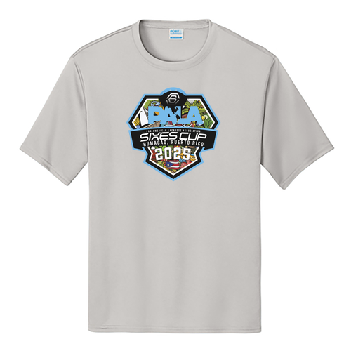 PUERTO RICO Performance Tee -- WOMEN'S Silver