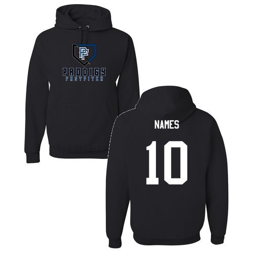 Jerzees 8 oz 50/50 Nublend Adult Hooded Sweatshirt -- Black