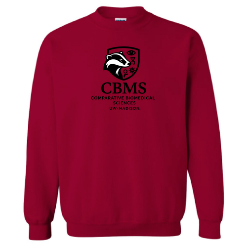 Gildan Heavy Blend Crew Neck Sweatshirt -- Cardinal Red