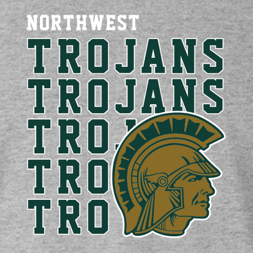 Gildan Heavy Blend Youth Crew Neck Sweatshirt -- Sport Grey