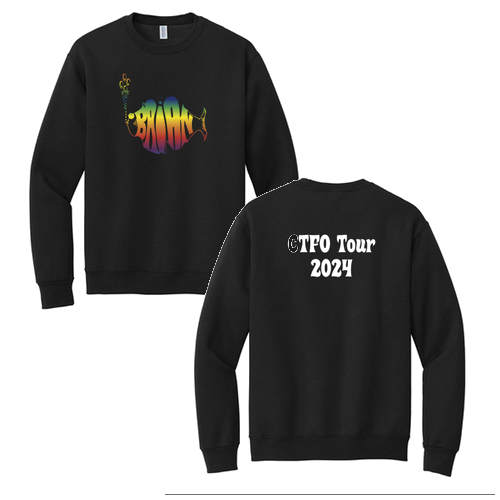 Jerzees 9 oz Super Sweats Nublend Adult Crew Sweatshirt -- Black