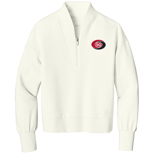 OGIO Women’s Transcend 1/4-Zip -- Opal White