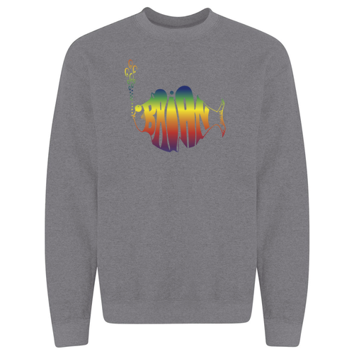 Gildan Heavy Blend Crew Neck Sweatshirt -- Graphite Heather