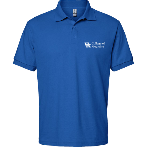 Gildan DryBlend Jersey Polo -- Royal