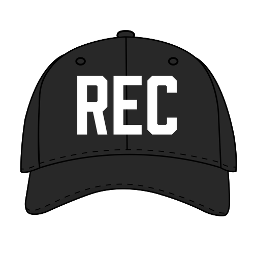 Port Authority Snapback Trucker Hat -- Black