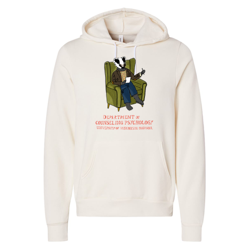 BELLA + CANVAS Sponge Fleece Hoodie -- Natural
