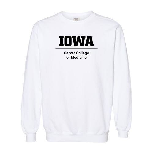 Comfort Colors Crewneck Sweatshirt -- White
