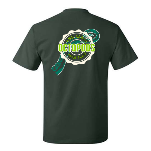 Hanes Authentic Short Sleeve T-Shirt -- Deep Forest