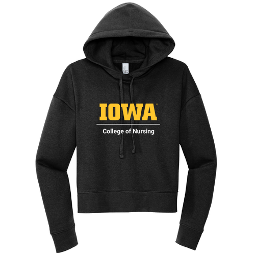 District Women's V.I.T. Fleece Hoodie -- Black