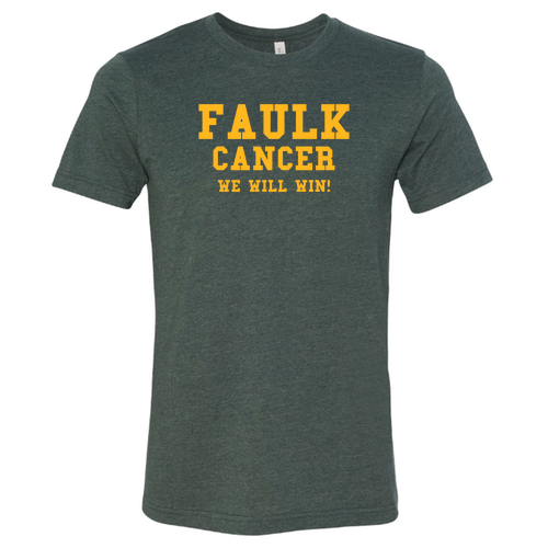 Bella Canvas Soft Fitted Heather CVC T-Shirt -- Heather Forest