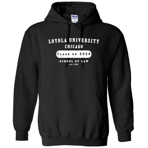 Class of 2026 Hoodie -- Black