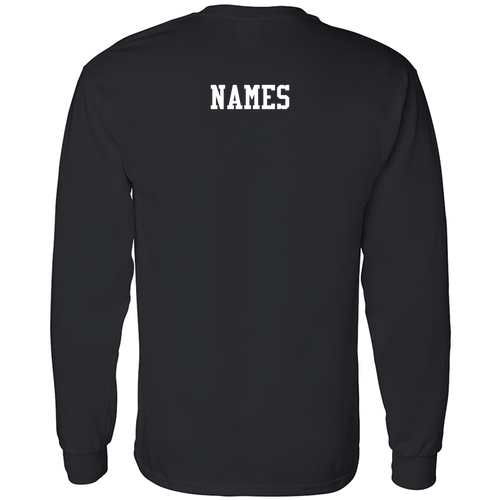 Gildan Heavy Cotton Longsleeve Basic T-Shirt -- Black