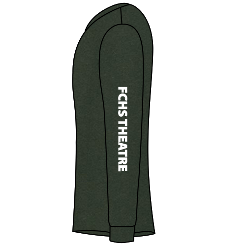 Gildan Heavy Blend Crew Neck Sweatshirt -- Forest Green