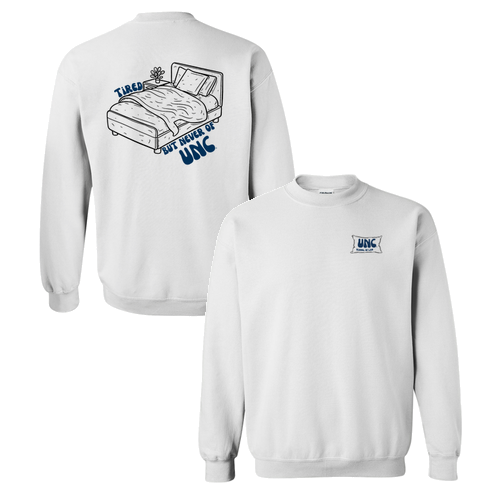 Gildan Heavy Blend Crew Neck Sweatshirt -- White