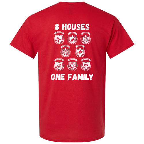 Adults Courage House Gildan Heavy Cotton Basic T-Shirt -- Red