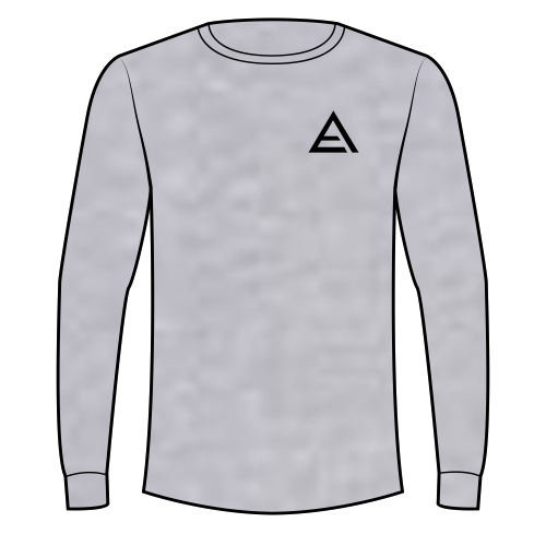 Jerzees Dri-Power Active Adult Longsleeve Tee -- Athletic Heather