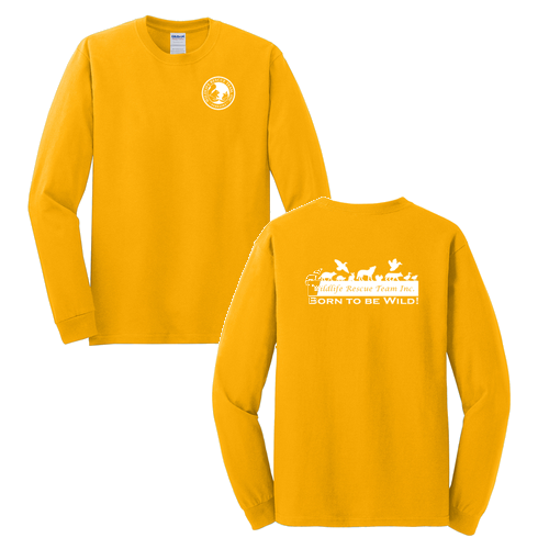 Gildan Heavy Cotton Longsleeve Basic Tee -- Gold