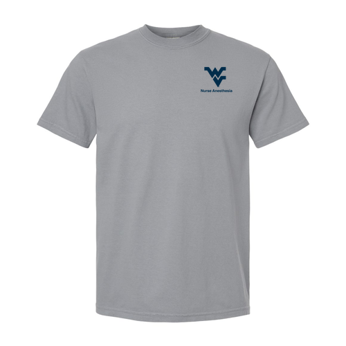 Screen Print Comfort Colors Unisex Garment-Dyed Heavyweight T-Shirt -- Granite