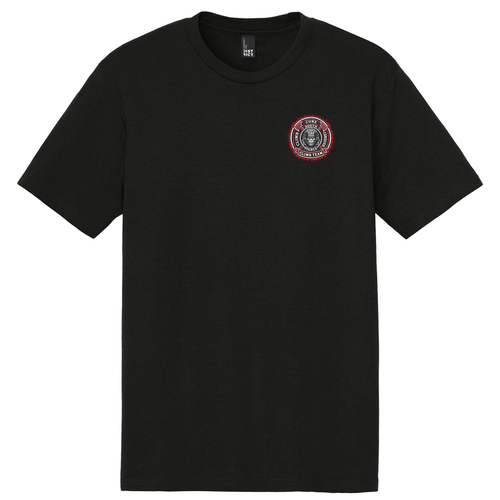 District Made Mens Perfect Tri Crew Tee -- Black