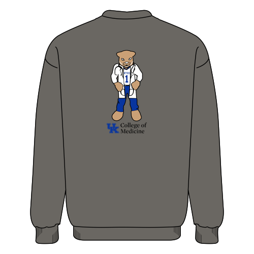 Gildan Heavy Blend Crew Neck Sweatshirt -- Charcoal