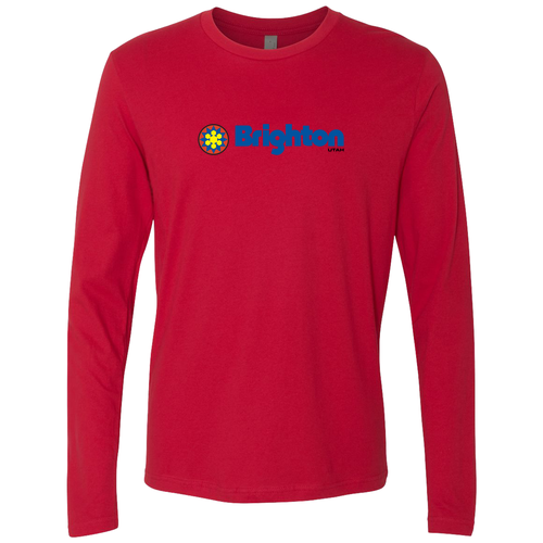Brighton Logo 1 Full color -- Long Sleeve Red