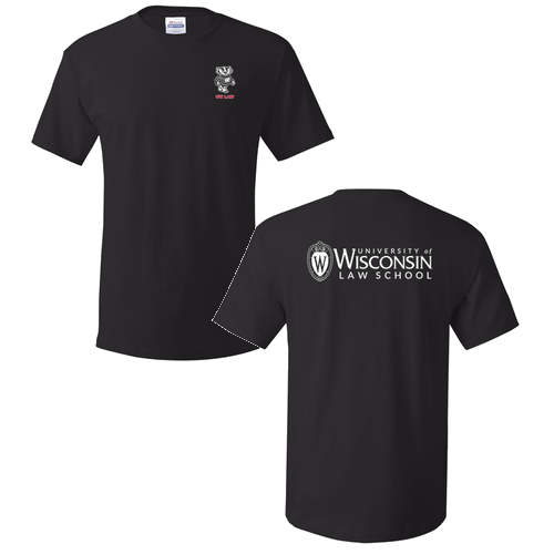 Hanes Essential ComfortSoft Short Sleeve Tee -- Black