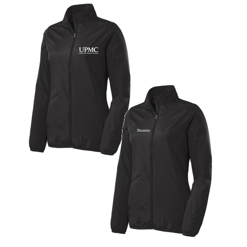 HVI Port Authority Ladies Zephyr Full-Zip Jacket -- Black
