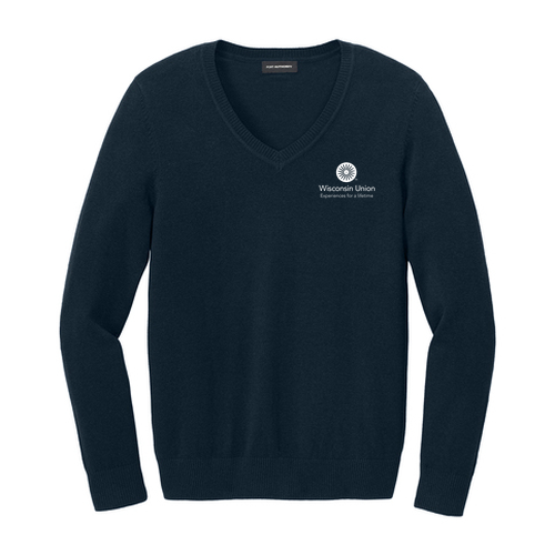 Port Authority® Easy Care V-Neck Sweater -- River Blue Navy