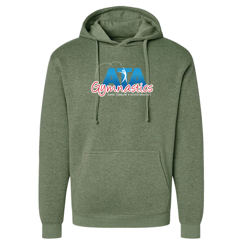 LAT Apparel Unisex Fleece Hoodie -- Bamboo Blackout