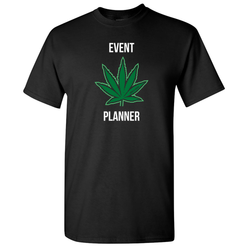 Event Planner T-Shirt -- Black