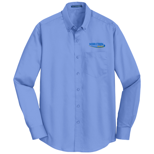 Port Authority SuperPro Twill Shirt -- Ultramarine Blue