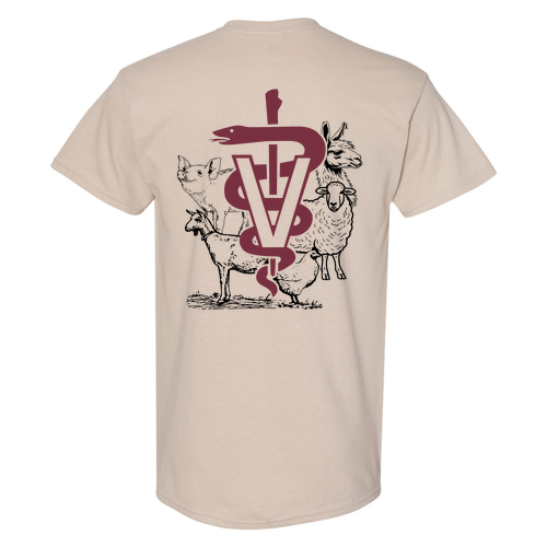 Gildan Heavy Cotton Basic T-Shirt -- Sand