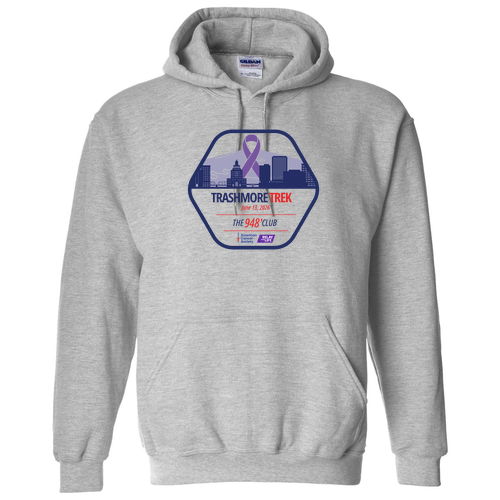 Gildan Heavy Blend Hooded Sweatshirt -- Sport Grey