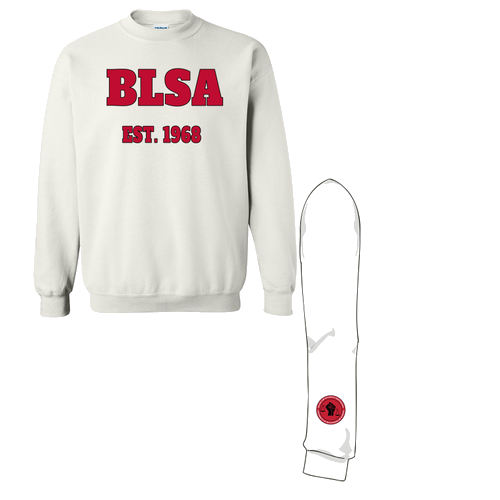 Gildan Heavy Blend Crew Neck Sweatshirt -- White