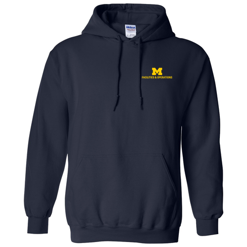Mens/Unisex Gildan Heavy Blend Hooded Sweatshirt -- Navy, $31