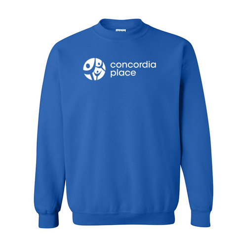 Gildan Heavy Blend Crew Neck Sweatshirt -- Royal