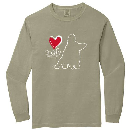 Comfort Colors Ringspun Long Sleeve Tee -- Khaki