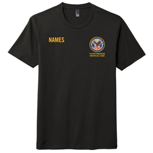 District Made Mens Perfect Tri Crew Tee -- Black