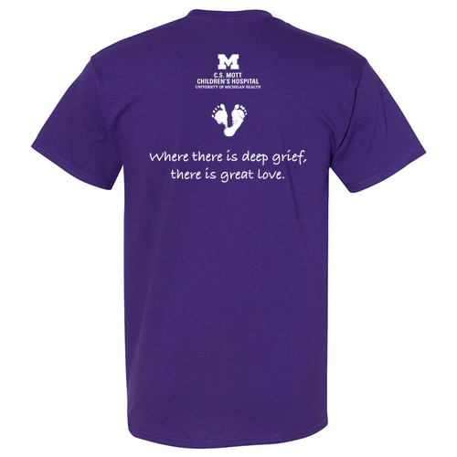 Gildan Heavy Cotton Basic T-Shirt -- Purple