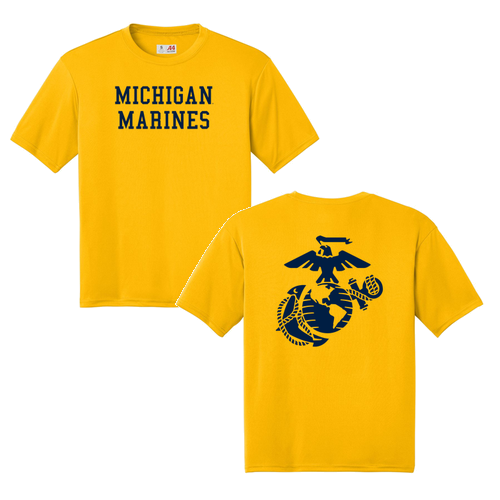 Performance Short Sleeve Tee -- Gold