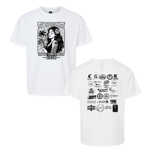 Blackwork Youth T-Shirt -- White
