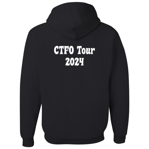 Jerzees 8 oz 50/50 Nublend Adult Hooded Sweatshirt -- Black