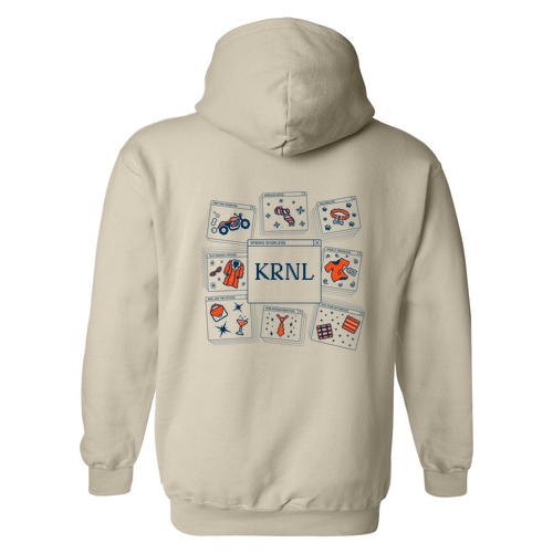 Gildan Heavy Blend Hooded Sweatshirt -- Sand
