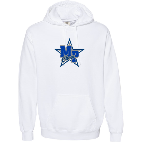 Comfort Colors Garment Dyed Hooded Pullover Sweatshirt -- White