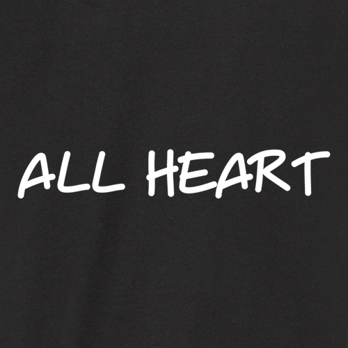 All Heart Hat -- Black/ White