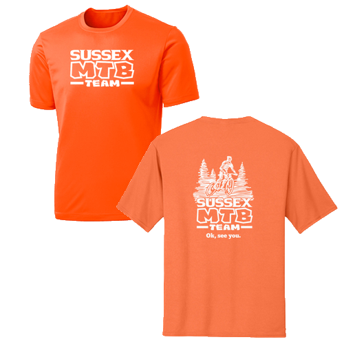 Port and Company Essential Performance Tee MTB -- Neon Orange
