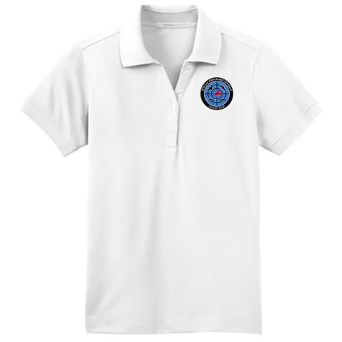 Nike Golf Ladies Dri-Fit Classic Polo -- White