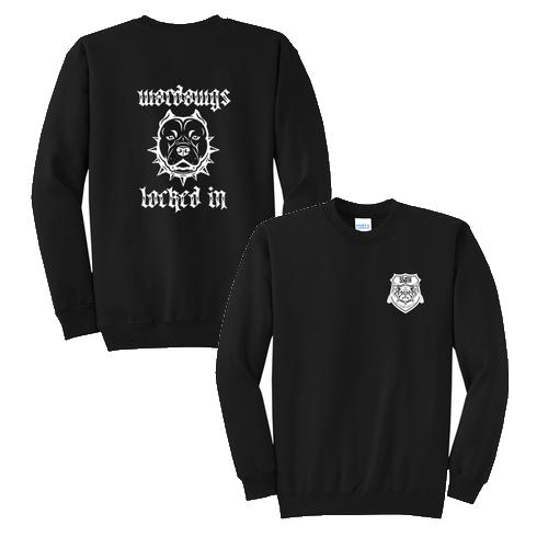 Port and Company Classic Crewneck Sweatshirt -- Jet Black