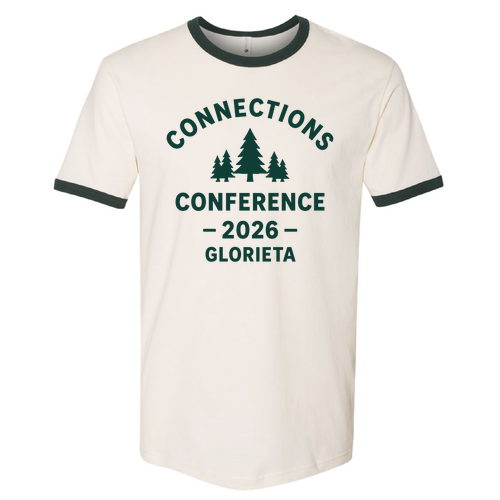 Next Level Unisex Fine Jersey Ringer Tee -- Natural / Forest